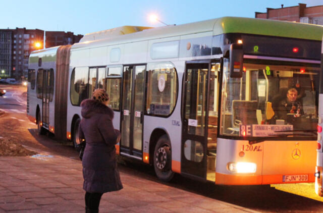 Šįryt miesto gatvėse - greitieji autobusai