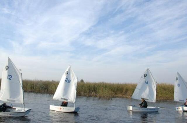 Buriuotoja Viktorija Andrulytė varžybose Ispanijoje - ketvirta