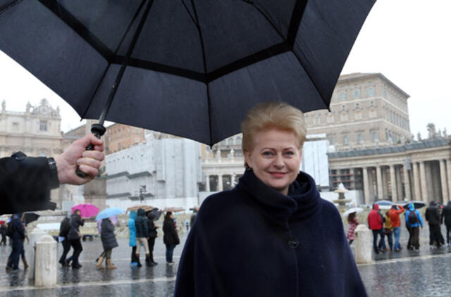 Dalia Grybauskaitė dalyvaus Popiežiaus Pranciškaus inauguracijoje