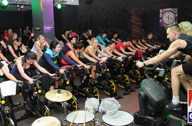 Duris atvėrė nauja "Klaipėda GYM" grupinių treniruočių sporto salė