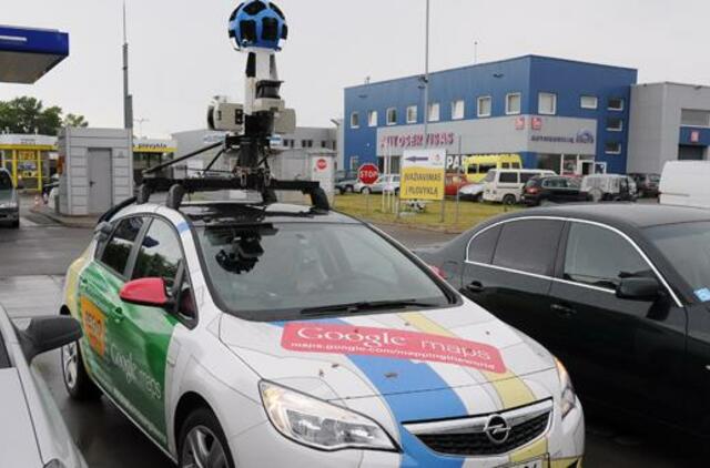 "Google" bus skirta 7 mln. dolerių bauda už kišimąsi į privatų gyvenimą vykdant projektą " Street View"