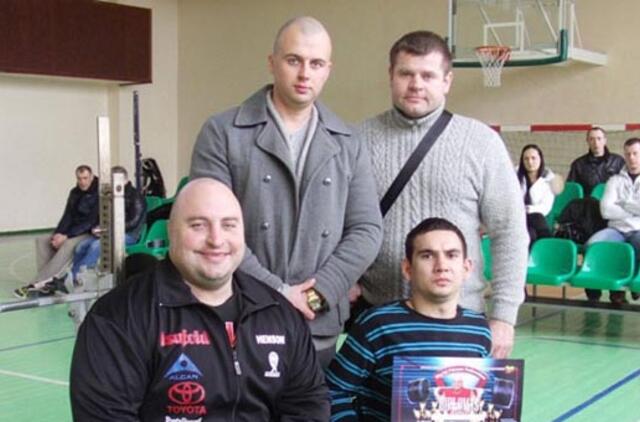 Jėgos varžybose - naujas rekordas