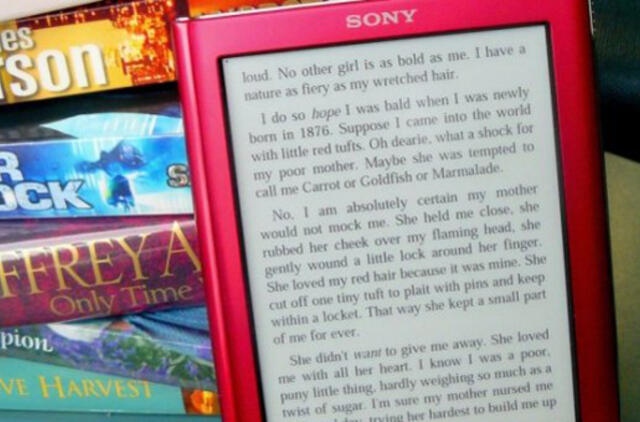 Jungtinėje Karalystėje elektroninės knygos pateko į statistinį pirkėjo „krepšelį“