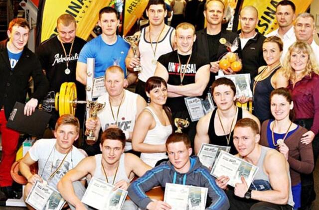 Klaipėdoje - jėgos varžybos