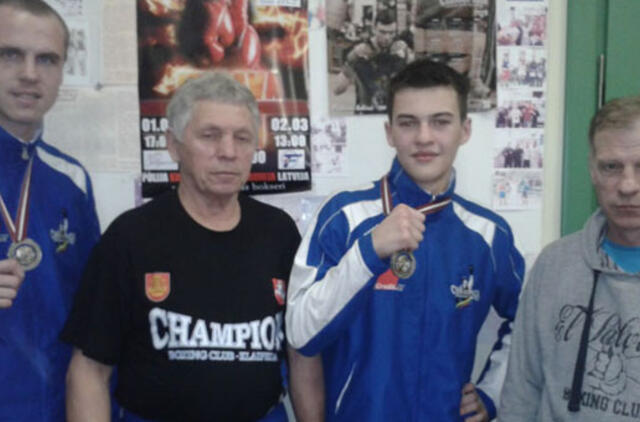Klaipėdos boksininkams - sidabro medaliai