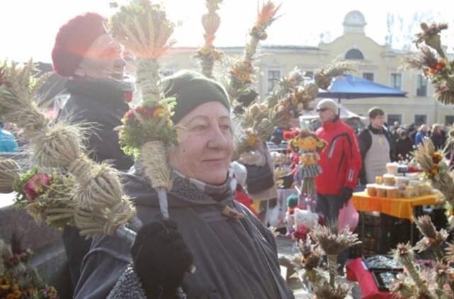 Klaipėdos senamiestyje klega Kaziuko mugė