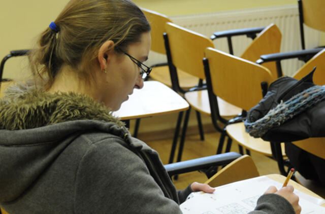 KU studentai išbandė savo žinias "Sudokiadoje"