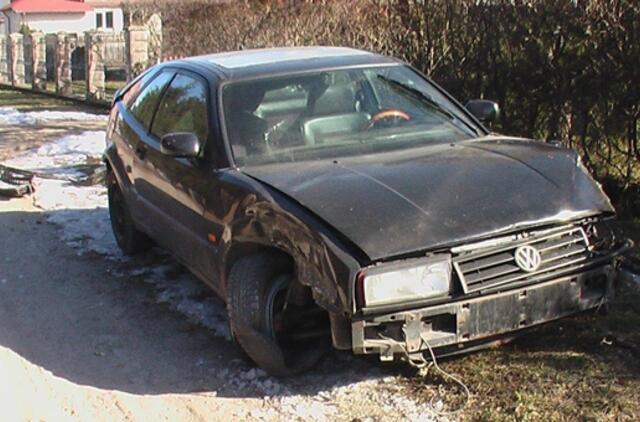 "Saulių" raižymas Gargžduose baigėsi avarija