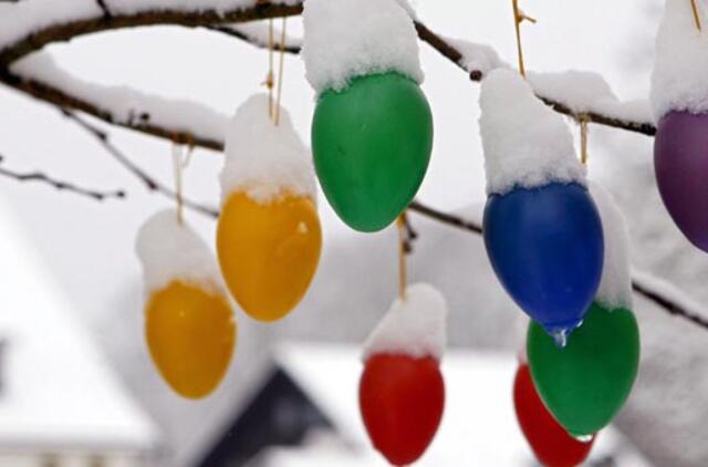 Sulaukėme žiemiško Velykų stebuklo