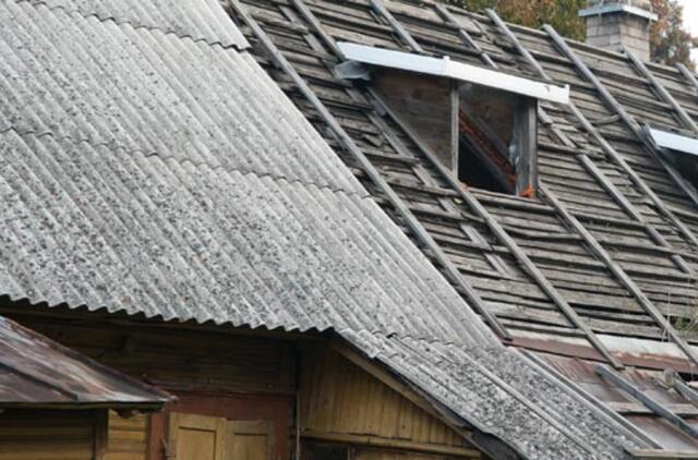 Vykdant asbestinių stogų keitimo programą, išmokas gavo ne visi