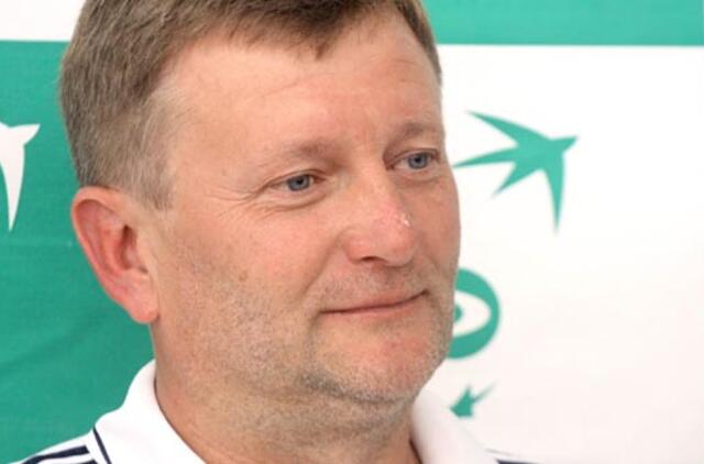 Vyrų teniso rinktinės kapitonas R.Mugevičius Portugalijoje stebuklų nesitiki