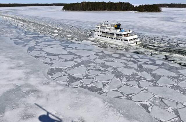 Baltijos jūrą padengė rekordinis ledas