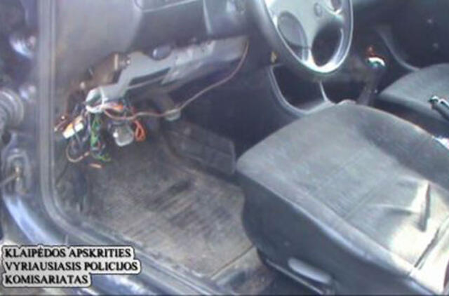 Bus teisiami automobilių vagys