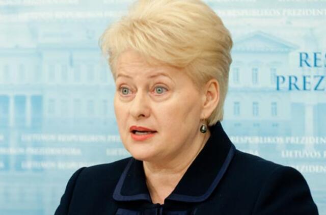 Dalia Grybauskaitė: "Karolio Didžiojo apdovanojimas garsina Lietuvą"