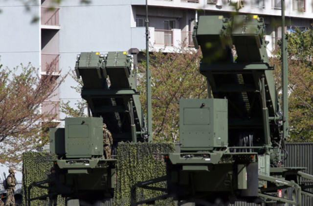 Japonija dislokavo priešraketinės gynybos sistemą PAC-3