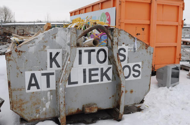 Kviečia tvarkingai atsikratyti atliekomis