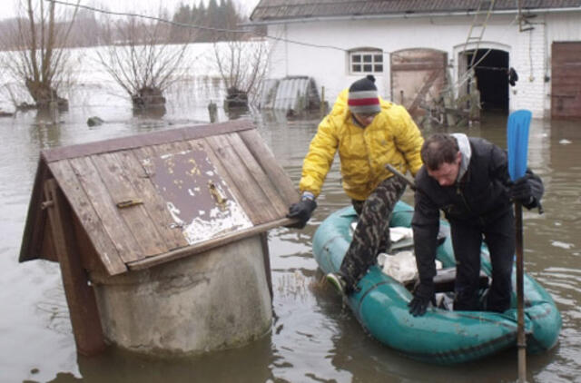 "Lietuvos draudimas" jau reguliuoja potvynio žalas