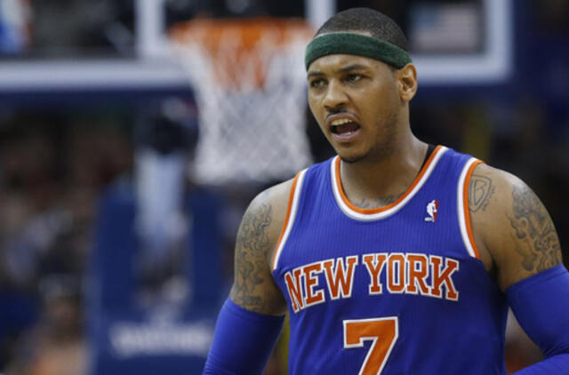 NBA savaitės laureatai - Carmelo Anthony ir Nikola Pekovičius