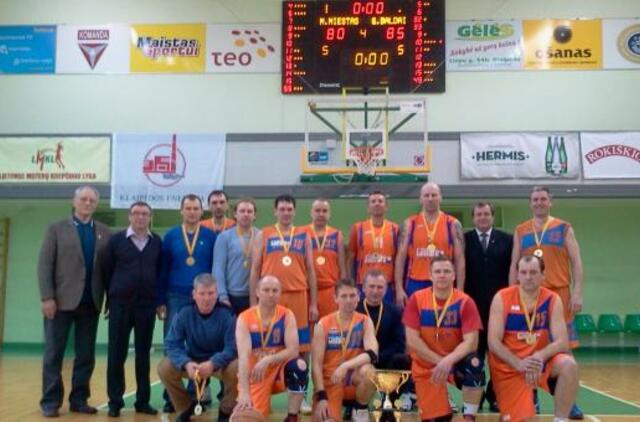 Senjorų krepšinio čempionatas baigėsi dramomis