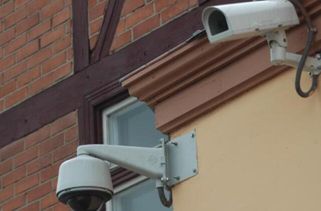 Vaizdo stebėjimo kamerų mokyklose vis daugiau