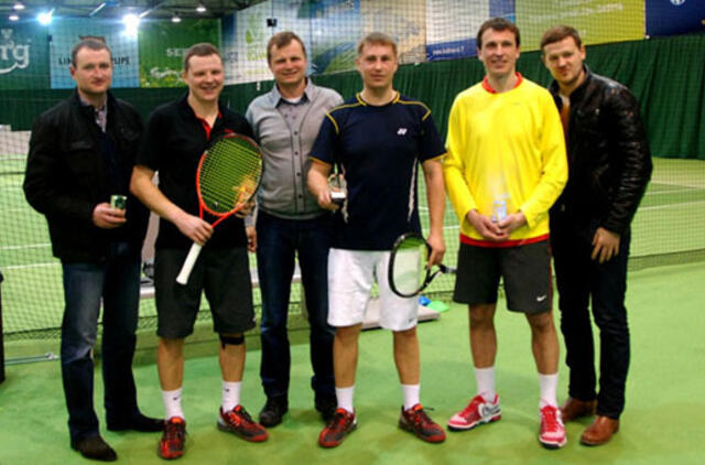 Varžėsi tenisininkai