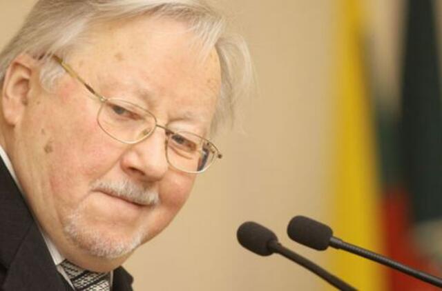 Vytautas Landsbergis ragina susimąstyti apie giluminę tautos gyvenimo prasmę