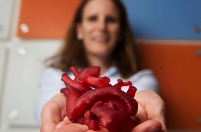 3D spausdintuvas chirurgams atskleidžia neįprastų širdžių paslaptis