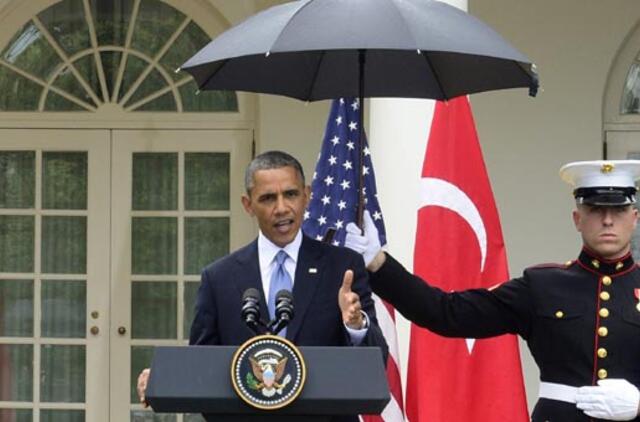 Barakas Obama patvirtino, kad yra įrodymų apie cheminio ginklo panaudojimą Sirijoje