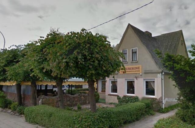 Inspektoriai sustabdė Palangos kavinės veiklą