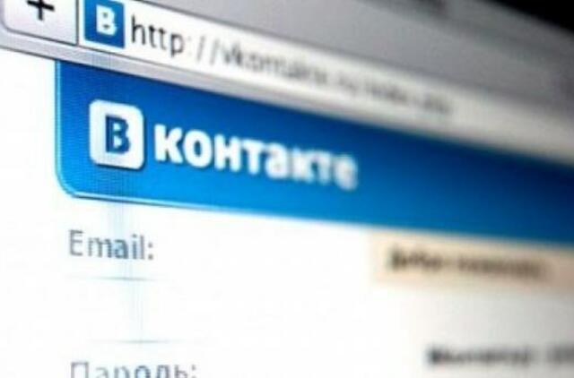 Kremlius nusitaikė į rusišką socialinį tinklą "VKontakte"