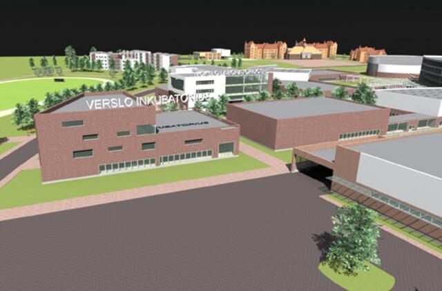 KU miestelyje iškils modernus verslo inkubatorius