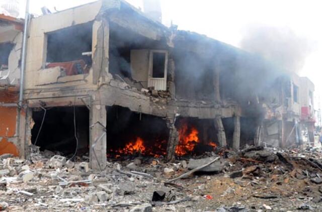 Per sprogimus Turkijos mieste žuvo 13 žmonių