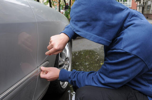 Perpus mažėjo pavogtų automobilių, bet vagys įsigudrino juos "išrengti"