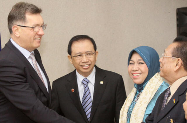 Premjeras susitiko su Indonezijos Respublikos Atstovų Rūmų Pirmininku