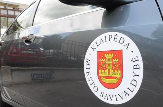 Savivaldybės automobilių neįmanoma nepastebėti