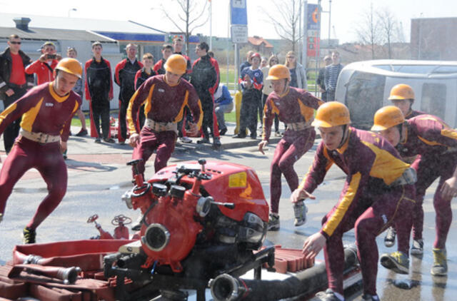 Ugniagesiai paminėjo Šv. Florijono dieną