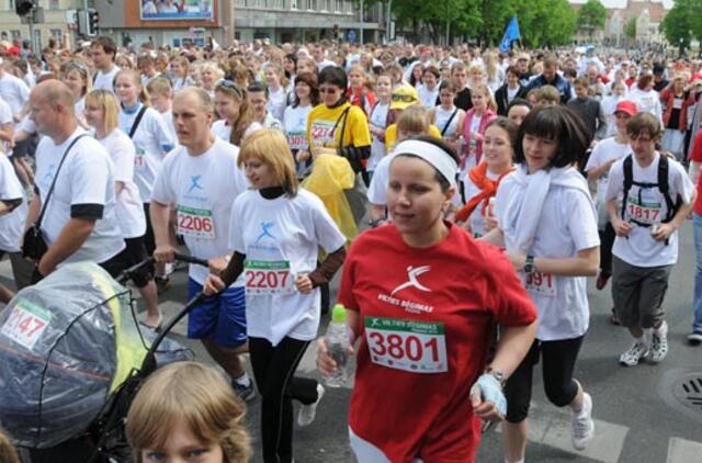 "Vilties bėgimas": liko 5 dienos