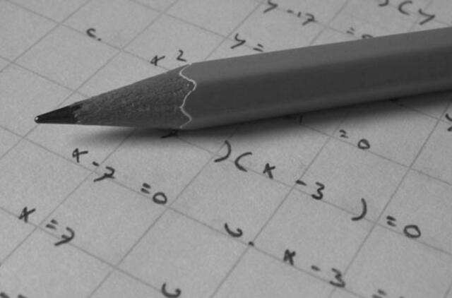 Abiturientai laiko matematikos valstybinį brandos egzaminą