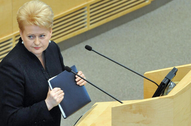 Dalia Grybauskaitė: "Skaudi trėmimų istorija - žmonių ir valstybės atminty"