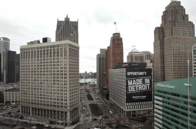 Ekspertai: Detroitui gresia neišvengiamas bankrotas