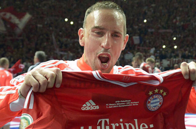 Geriausias Vokietijos čempionato žaidėjas - Franckas Ribery