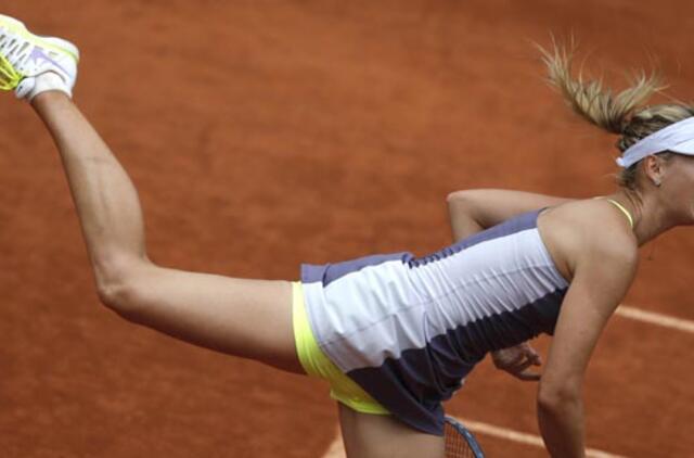 Marija Šarapova iškopė į "French Open" finalą