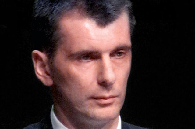 Michailas Prochorovas nedalyvaus Maskvos mero rinkimuose