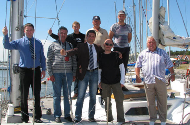 Neringos delegacija išplaukė į Kaliningrado sritį