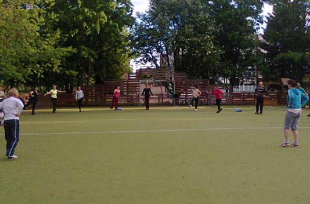 Seniūnaitis vėl kviečia į mankštą