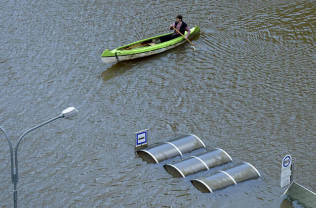 Slovakijos pilietis tapo 11-ąja potvynio auka Čekijoje