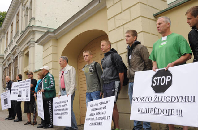 Valdininkus ragino nežlugdyti Klaipėdos sporto