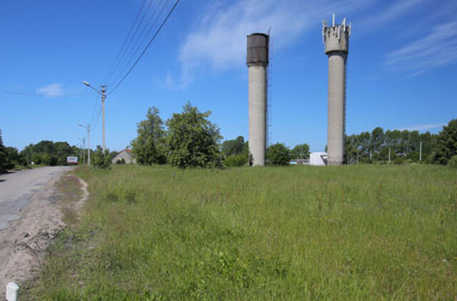Vietoj vandens bokštų - prekybos centras?
