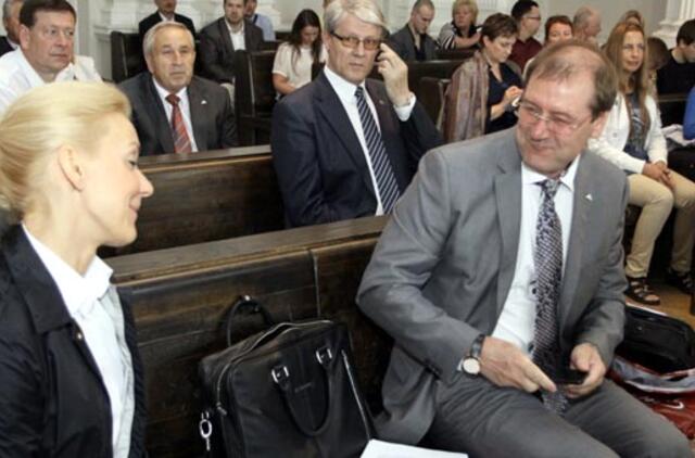 Viktoras Uspaskichas panoro įsirašyti teismo posėdį "sau"