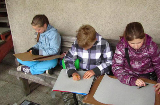 Vyko tarptautinis vaikų pleneras "Mus jungia Baltija"